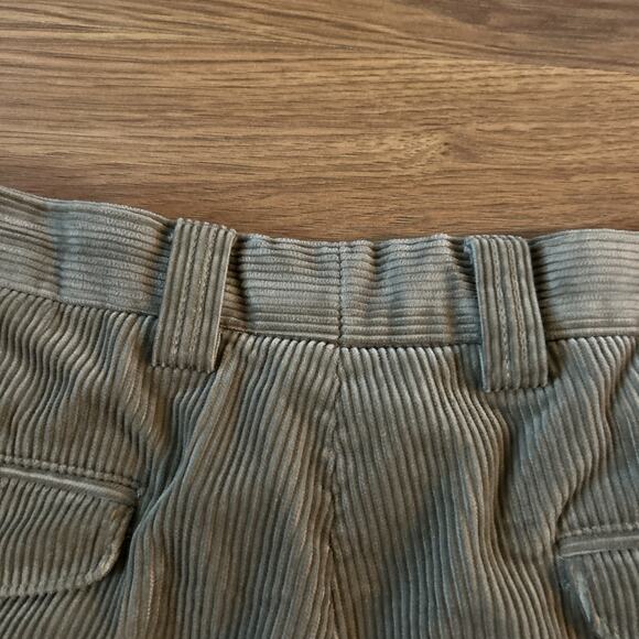 LL Bean Pants Mens 34x30 Brown Tan Country Corduroy Pocket Straight Leg Preppy - Picture 5 of 7